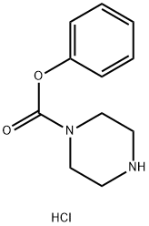 phenyl piperazine-1-carboxylate hydrochloride Structure