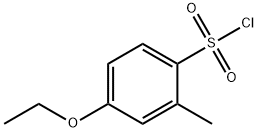 4-ethoxy-2-methylbenzene-1-sulfonyl chloride Structure