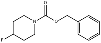 benzyl 4-fluoropiperidine-1-carboxylate 구조식 이미지