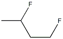 1,3-difluorobutane Structure
