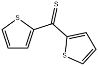 Methanethione, di-2-thienyl- 구조식 이미지