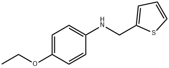 4-ethoxy-N-(thiophen-2-ylmethyl)aniline Structure