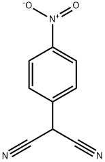 2-(4-nitrophenyl)malononitrile 구조식 이미지