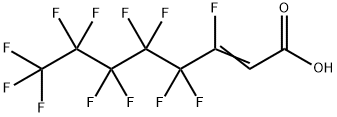 2-Octenoic acid, 3,4,4,5,5,6,6,7,7,8,8,8-dodecafluoro- 구조식 이미지