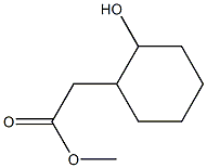 methyl 2-(2-hydroxycyclohexyl)acetate Structure