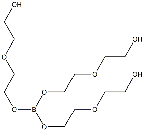 2-{2-[(1,13-dihydroxy-3,6,8,11-tetraoxa-7-boratridecan-7-yl)oxy]ethoxy}ethan-1-ol Structure