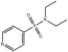 4-Pyridinesulfonamide, N,N-diethyl- Structure