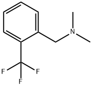 Benzenemethanamine, N,N-dimethyl-2-(trifluoromethyl)- Structure