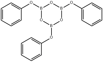 Boroxin, 2,4,6-triphenoxy- Structure
