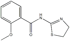 N-(4,5-dihydro-1,3-thiazol-2-yl)-2-methoxybenzamide Structure