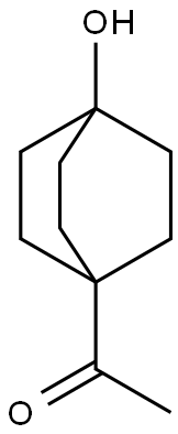 1-(4-hydroxy-1-bicyclo[2.2.2]octanyl)ethanone 구조식 이미지