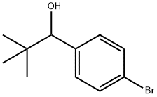 1-(4-bromophenyl)-2,2-dimethylpropan-1-ol Structure