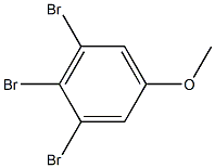 1,2,3-tribromo-5-methoxybenzene 구조식 이미지