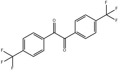 1,2-Ethanedione, 1,2-bis[4-(trifluoromethyl)phenyl]- 구조식 이미지