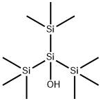 2-Trisilanol, 1,1,1,3,3,3-hexamethyl-2-(trimethylsilyl)- 구조식 이미지