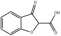 2-Benzofurancarboxylic acid, 2,3-dihydro-3-oxo- Structure