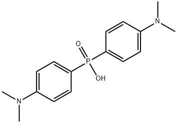Phosphinic acid, bis[4-(dimethylamino)phenyl]- (9CI) Structure