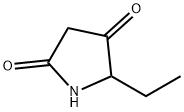 5-Ethylpyrrolidine-2,4-dione Structure
