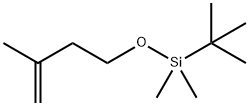 Silane, (1,1-dimethylethyl)dimethyl[(3-methyl-3-buten-1-yl)oxy]- 구조식 이미지