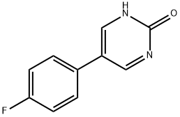 2-Hydroxy-5-(4-fluorophenyl)pyrimidine Structure