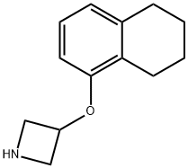 3-(5,6,7,8-tetrahydronaphthalen-1-yloxy)azetidine Structure