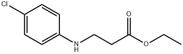 N-(4-Chlorophenyl)-Beta-Alanine Ethyl Ester Structure