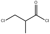 3-chloro-2-methylpropanoyl chloride Structure