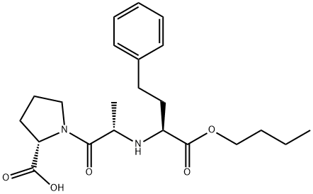 Enalapril EP Impurity F Maleate Structure