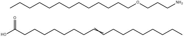 3-tridecyloxy-propyl-ammonium 9-octadecenoate Structure