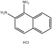 naphthalene-1,2-diaminedihydrochloride 구조식 이미지