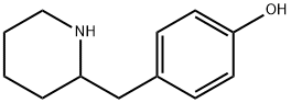 4-(piperidin-2-ylmethyl)phenol 구조식 이미지