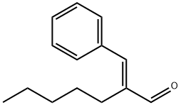 (2E)-3-phenyl-2-pentyl-prop-2-enal Structure