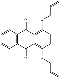 1,4-Bis(allyloxy)anthracene-9,10-dione Structure