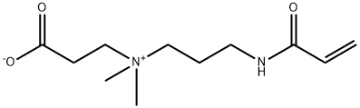 3-[(3-Acrylamidopropyl)dimethylammonio]propanoate Structure
