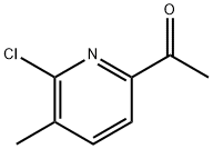 1-(6-Chloro-5-methyl-pyridin-2-yl)-ethanone Structure