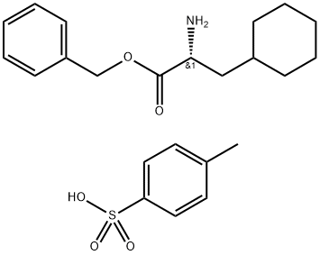 Beta-Cyclohexyl-D-Alanine Benzyl Ester-Para- Toluenesulfonate 구조식 이미지