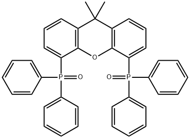 Phosphine oxide, (9,9-dimethyl-9H-xanthene-4,5-diyl)bis[diphenyl- 구조식 이미지
