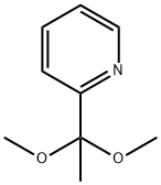 2-(1,1-dimethoxyethyl)-pyridine Structure