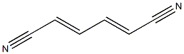 1,3-Butadiene-1,4-dicarbonitrile 구조식 이미지