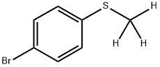 4-(Methylthiol-d3)-bromobenzene Structure