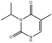 3-Isopropyl-5-methyluracil Structure
