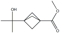 methyl 3-(2-hydroxypropan-2-yl)bicyclo[1.1.1]pentane-1-carboxylate Structure