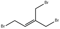 2-Butene, 1,4-dibromo-2-(bromomethyl)- 구조식 이미지