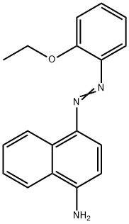 1-Naphthalenamine, 4-[2-(2-ethoxyphenyl)diazenyl]- 구조식 이미지