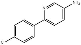 6-(4-CHLOROPHENYL)PYRIDIN-3-AMINE Structure