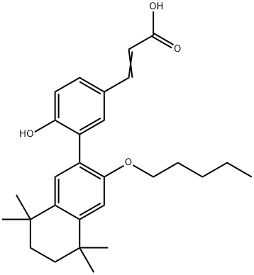 847239-17-2 3-[4-Hydroxy-3-[5,6,7,8-tetrahydro-5,5,8,8-tetramethyl-3-(pentyloxy)-2-naphthalenyl]phenyl]-2-propenoicacid