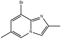 8-bromo-2,6-dimethylimidazo[1,2-a]pyridine Structure