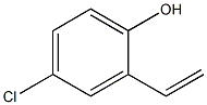 4-chloro-2-vinylphenol Structure