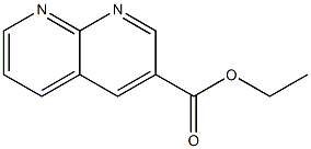 Ethyl 1,8-naphthyridine-3-carboxylate 구조식 이미지