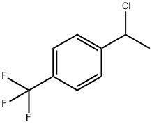 1-(1-chloroethyl)-4-(trifluoromethyl)benzene Structure